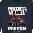 thumbnail image 3 of Case IH Powerful And Proven - Men's Crew Neck Fleece Pullover, 3 of 6