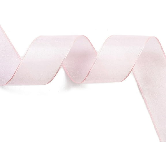 1 Roll 20 Yards Polyester Ribbon Handmade Fabric Ribbons Lavender Blush Ribbon for Gift Wrapping Crafts Flower Bouquet Hair Bows Wedding Birthday Decorations 1-1/2 inch(38mm)