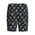 thumbnail image 7 of Daiia Fast Food Mens Woven Stretch Pajama Short,Short Pajama Pants-X-Large, 7 of 7