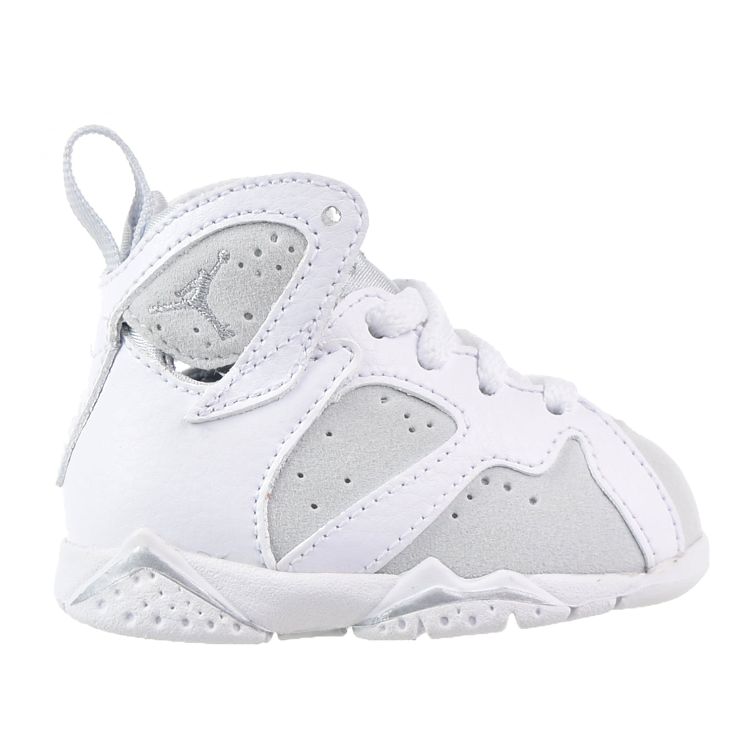Jordan 7 Retro BT Toddler Shoes White/Metallic Silver 304772120