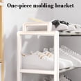 thumbnail image 4 of Qocolhg Shoe Rack for Entryway, 4 Tier Shoe Organizer, 8 Pairs Stackable Small Shoe Rack, Shoes Organizer for Closet, Entryway, Hallway, Garage, Front Door, Dorm Room Shoes Shelves, White, 4 of 6