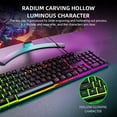 thumbnail image 6 of JOUALY Wired Gaming Keyboard with RGB Backlight, Black, 6 of 8