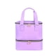 thumbnail image 2 of Bolsa de almacenamiento de esmalte de uñas de 2 niveles con capacidad para 30 botellas, bolsa de viaje para llevar violeta, 2 of 9