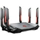 thumbnail image 3 of Router Gamer Inalambrico MSI RADIX AXE6600 WIFI 6E TRI-BAND 6600Mbps 802.11ax negro, 3 of 5
