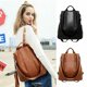 thumbnail image 1 of Womens Leather Backpack Anti-theft Rucksack School Shoulder Bag zhangyuxiang LED, 1 of 2