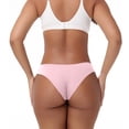 thumbnail image 3 of Neewe Women's Solid Color Low Pants Breathable Underwear, Moisture Wicking Keeps You Cool & Comfortable, 3 of 5