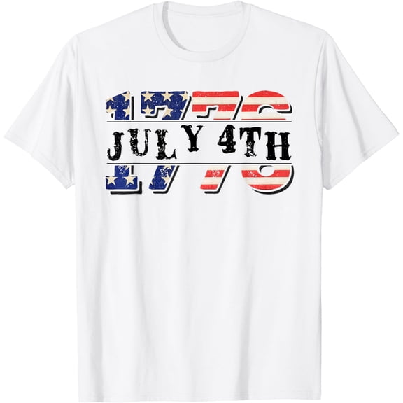Funny 4th of July 1776 Independence Day Merica USA Patriot T-Shirt