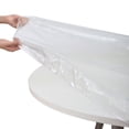 thumbnail image 2 of Mantel Walrus de vinilo transparente impermeable para mesa redonda, 2 of 7