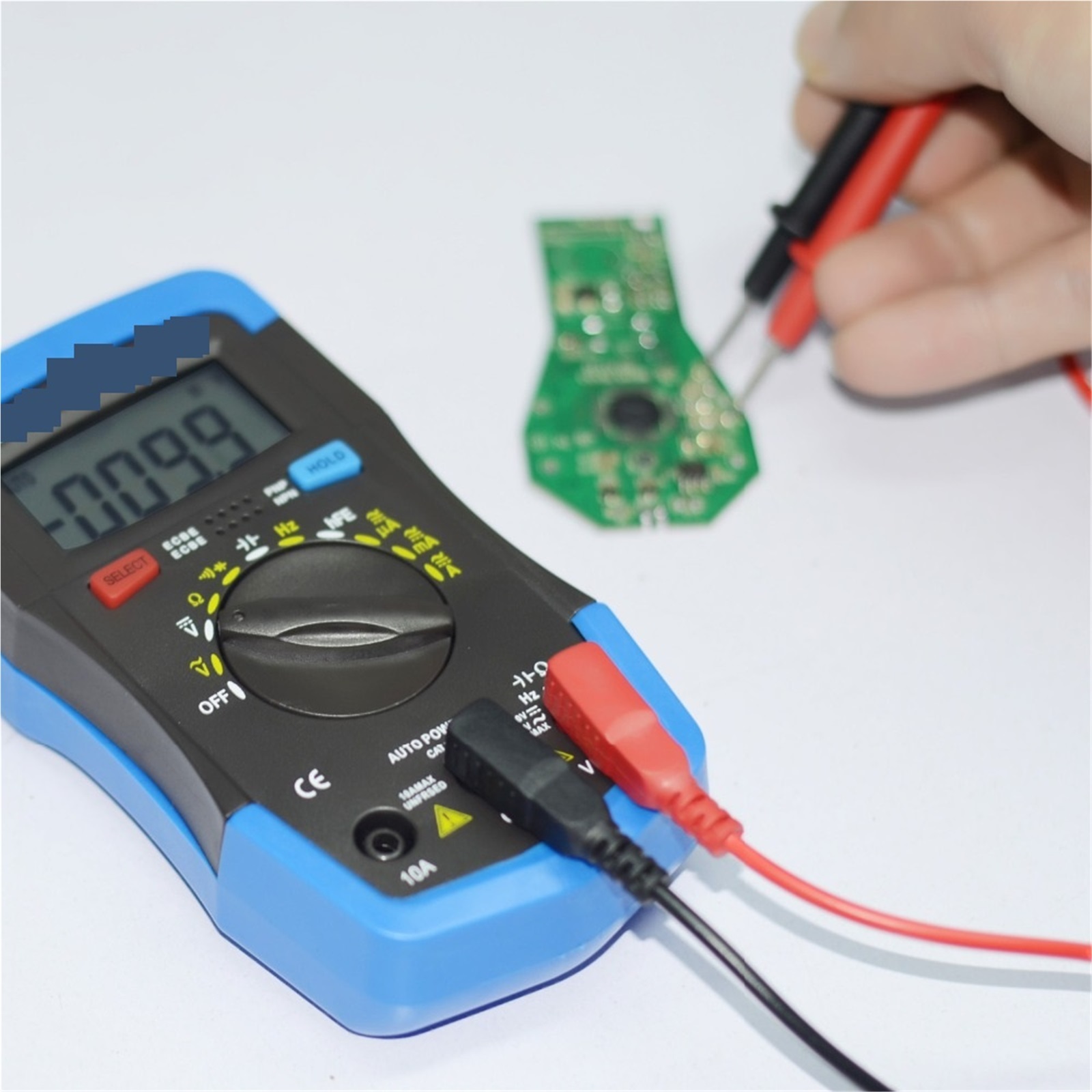 Capacitance Multimeter Digital Inductance LCD Meter HFE Test With Backlight Inductance LCR Meter Repair Tool ,Battery Test