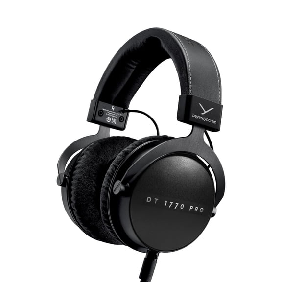 beyerdynamic DT 1770 PRO MKII over-ear studio headphones in Black, closed design, plug-in cable