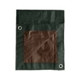 thumbnail image 2 of Kaps Tex 232626 4 x 18 ft. Tru Gaurd Wood or Wooden Tarp, Green & Brown, 2 of 2