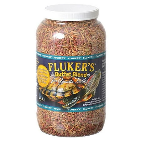 Fluker's Buffet Blend Turtle Food for Aquatic Turtles, 4