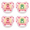 Dr. Brown's PreVent Classic Pacifier, Stage 3 (12m+), Explore Pink, 4 Count