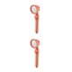 thumbnail image 4 of Yuarrent Cabezal de ducha de baño presurizado ajustable, cabezal de ducha ahorrador de agua, soporte para boquilla de SPA, manguera, accesorios Naranja+rosa 1# 2Conjunto, 4 of 6