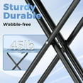 thumbnail image 4 of Compact Ironing Board with Heat Resistant Cover, 7 Height Adjustable Foldable Wall Mount Hanger for Home Use, 4 of 6