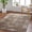 Salmon/Beige/Light Gray/Charcoal, variant on Livabliss Area Rugs for Living Room, 9x12 Monte Carlo Traditional Black Rug, Bedroom Dining Room Home Decor Stain Resistant Carpet (8'10" x 12')