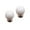White, variant on Monyance Ceramic pull handle 2pcs European Rural Design Single Hole Round Ceramic Kitchen Cupboard Cabinet Drawer Door Knobs Pull Handles (White)(1.46X0.98X0.98Inches)