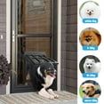 thumbnail image 7 of Mesh Pet Screen Door Dog And Cat Flap Door For Screen Door In Out 2-Way Locking Pets Doors, 7 of 7