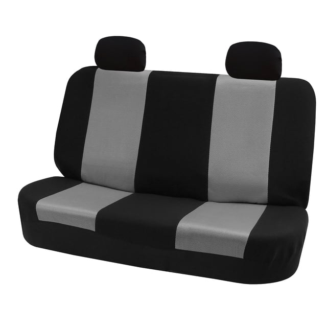 Classic Two Tone Universal Seat Covers Fit For Car Truck SUV Van - Rear Bench