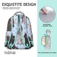 thumbnail image 5 of "Dog & Bone Pattern Backpack - Fun School Accessory, Cute Gift for Dog Owners, Durable Waterproof Fabric", 5 of 6