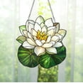 thumbnail image 5 of Birth Flower With Name Suncatcher Mothers Day Gift For Mom, Grandmas Garden Birth Month Flower Acrylic Window Hanging, Flower Memorial Gift, 5 of 6
