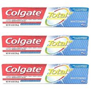 3 pack Colgate Total Whitening Toothpaste, 4.8oz each