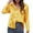 Yellow, variant on felwors Satin Blouses for Women Elegant Silk Button Down Shirts Long Sleeve Dressy Shirt Business Casual Tops (M, Red)
