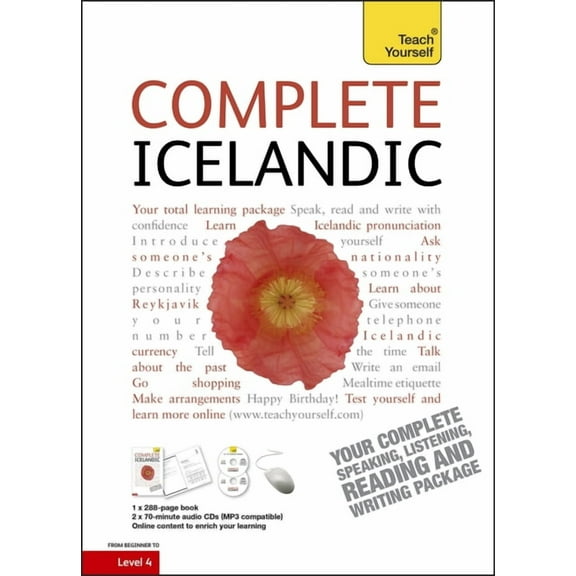 Complete Icelandic Beginner to Intermediate Course : (Book and audio support) Learn to read, write, speak and understand a new language (Edition 1) (Multiple copy pack)