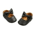 thumbnail image 3 of Chaussures de Princesse pour Nouveau-Nées avec Nœud en PU, 3 of 6