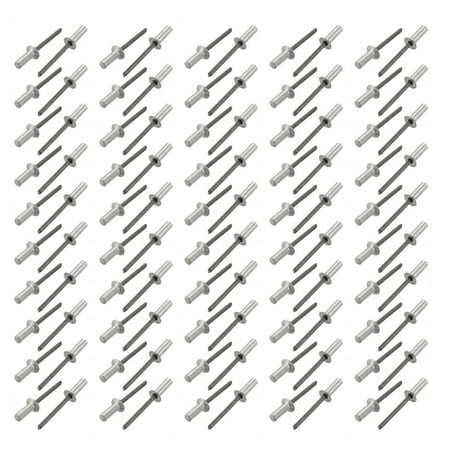 

Tasharina 5mmx15mm Aluminum Countersunk Head Closed End Blind Rivets Fastener 100 Pcs