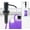 Matte black, variant on SBEN Built-in Kitchen Sink Soap Dispenser – Stainless Steel Brushed Nickel Pump, 17 oz Bottle and Extension Tube Kit 47"
