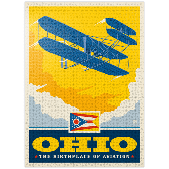 MyPuzzle - Ohio: The Birthplace Of Aviation - Premium 1000 Piece Jigsaw Puzzle for Adults