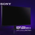 thumbnail image 2 of Sony INZONE M9 II 4K UHD 3840 x 2160 27-Inch Full Array LED Gaming Monitor (Black) Bundle with Sony INZONE Buds Truly Wireless Noise Canceling Gaming Earbuds with 360 Spatial Sound (Black) (2 Items), 2 of 8