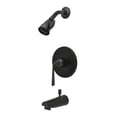 thumbnail image 2 of Kingston Brass KB8698ZL Tub and Shower Faucet, Brushed Nickel, 2 of 2