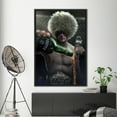 thumbnail image 3 of Fighter Motivation Wall Art, Famous Art, Khabib Nurmagomedov Poster, Khabib Nurmagomedov, Khabib Art, Gym Workout Canvas Art, Canvas Wall Decor - Black Framed, 3 of 5
