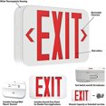 thumbnail image 2 of Hubbell Lighting CERRC Red Letters, White, Damp Location Listed, Remote Capacity, Compass LED Exit Sign with Nicad Battery, 2 of 2