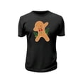 thumbnail image 2 of Playera Con Estampado De Galleta De Gengibre Navidad Color Negro Talla Grande Marca Emil SaEs, 2 of 4