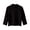 Black, variant on Girls Mock Neck Long Sleeve Sweatshirts Turtleneck Fleece Sweater Pullover