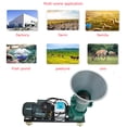 thumbnail image 3 of INTBUYING Farm Animal Feed Pellet Mill Machine 5MM Holes Pellet Feed Granulator 3KW 220V, 3 of 11