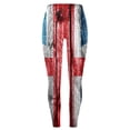 thumbnail image 4 of MKLEKYY Leggings push up para mujer, leggings con estampado tie dye del Día de la Independencia para mujer, leggings deportivos de levantamiento, pantalones de yoga 911, 4 of 4