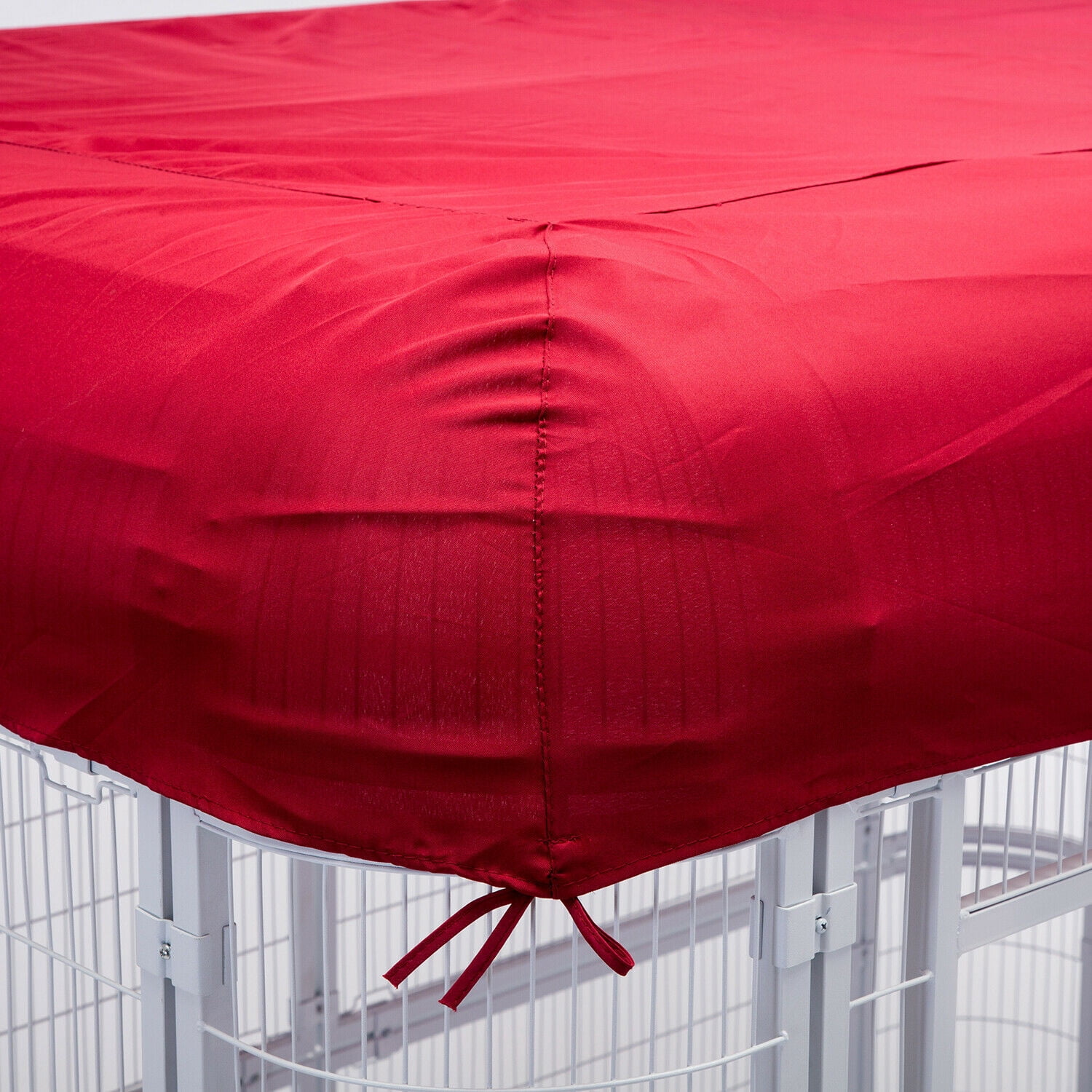 Walsport Bird Cage Cover 102''x76''Waterproof,Red