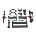 thumbnail image 1 of Esquirla 1/16 RC Car Upgrade Spare Kit Front and Rear Axle Assembly for C64 Hobby Car black, 1 of 7