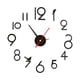 thumbnail image 5 of Reloj de pared DIY moderno Soledad Reloj Acrílico silencioso grande sin marco negro, 5 of 7