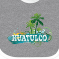 thumbnail image 4 of Inktastic Huatulco Mexico Vacation Boys or Girls Baby Bib, 4 of 4