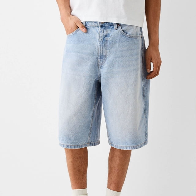 Ceisia Men's Spring Summer Casual Shorts - Fashion Gift Pocket Button Zipper Elastic Waist Breathable Shorts