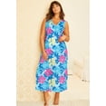 thumbnail image 6 of Dreams & Co. Plus Size Long Sleeveless Sleepshirt, 6 of 6