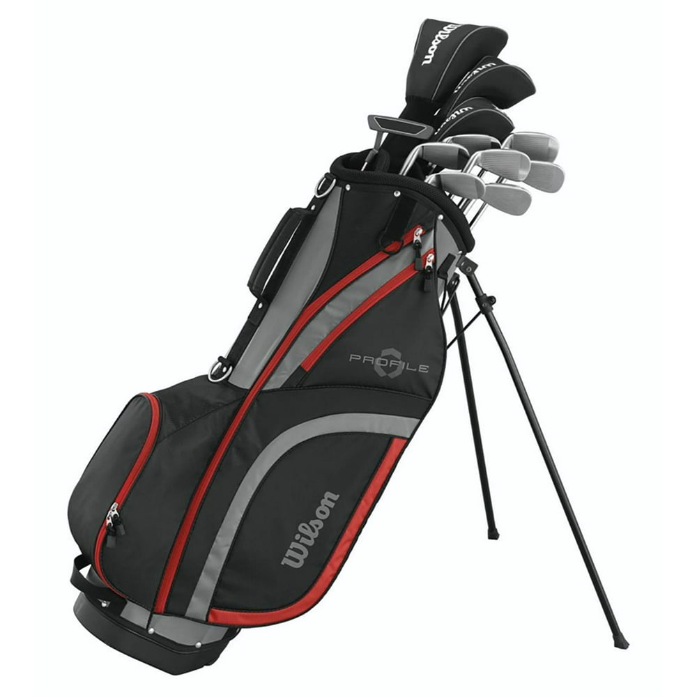 Wilson Profile XLS Men's RH Flex Graphite Steel Golf Club Stand Bag ...