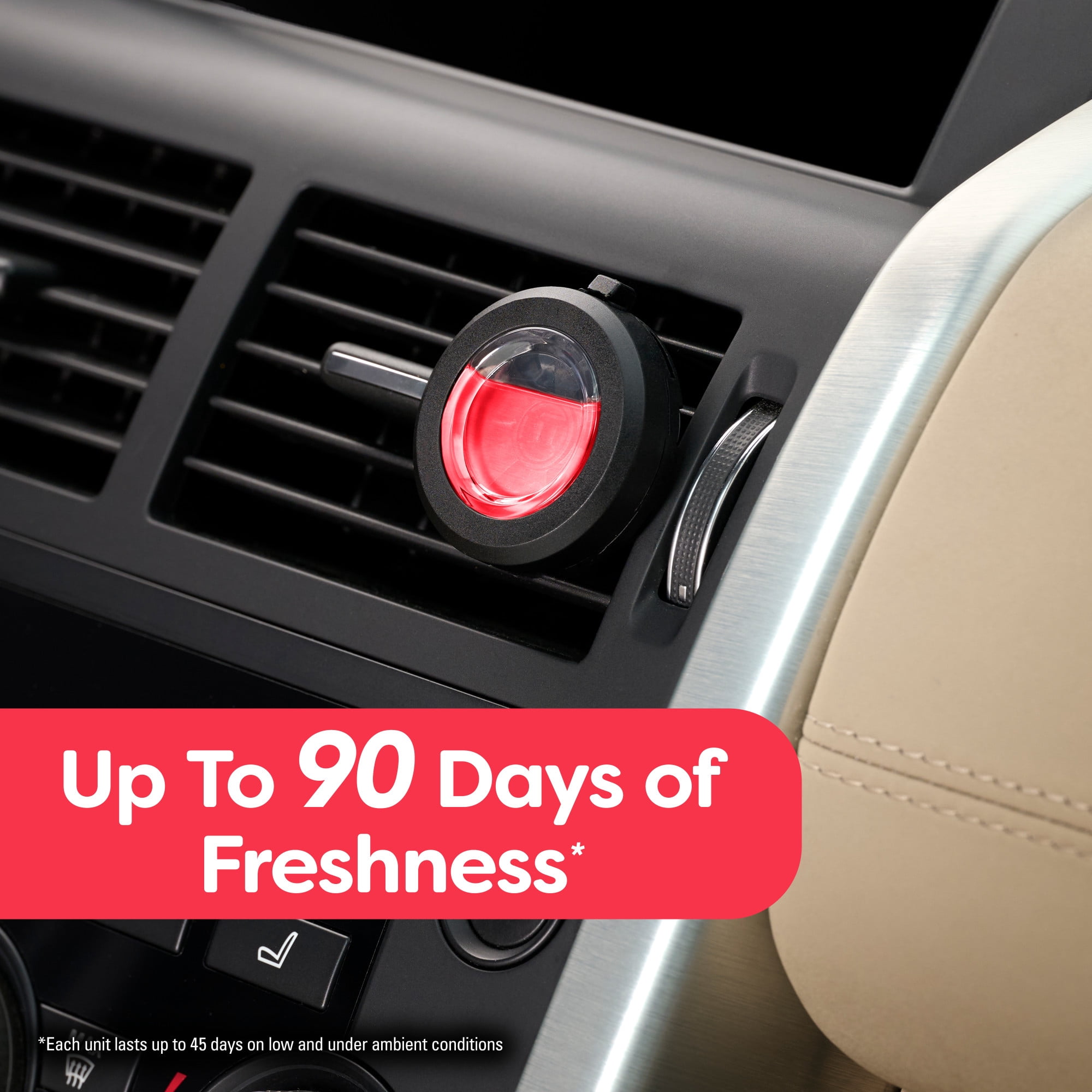 (2 pack) Refresh Your Car Vent Clip Car Air Freshener, Hawaiian Sunrise Scent, 2 Count
