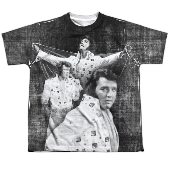 Elvis Presley Legendary Performance Officially Licensed Sublimation Youth T Shirt