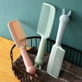 thumbnail image 6 of Visland Styling Comb Smooth Frizz Anti-static Anti-knot Relieves Scalp Pressure Lovely Bunny Scalp Massage  Hair Detangling Brush Salon Supply, 6 of 6